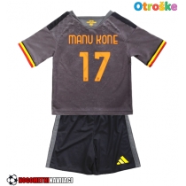 Otroške Nogometnih dresov AS Roma Manu Kone #17 Tretji 2026-27 Kratki rokavi (+ hlače)